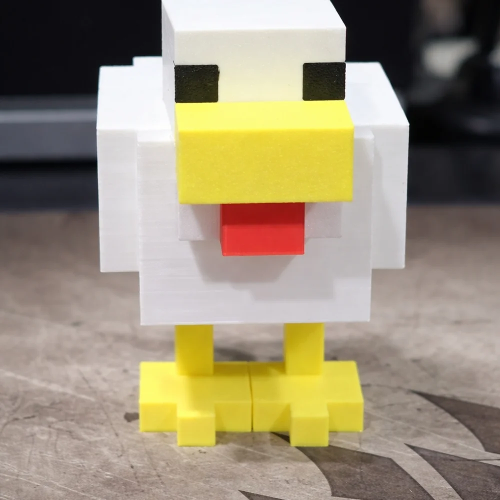 Minecraft blocky style